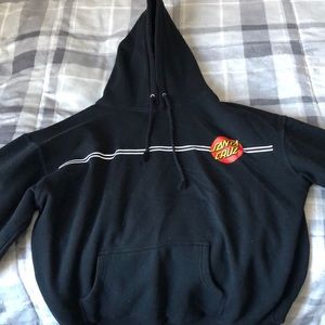 Santa Cruz Black Hoodie